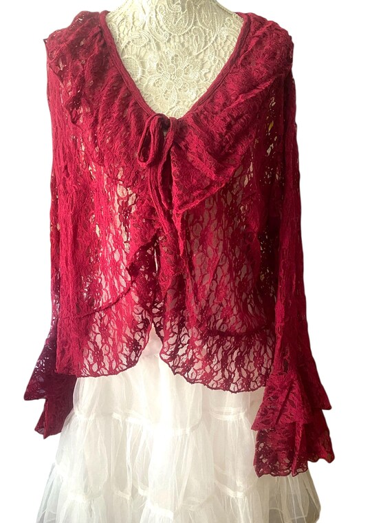 l*a様 organdy bolero lace patchwork ライトブル organdy bolero lace patchwork 3 pieceSET - メルカリ