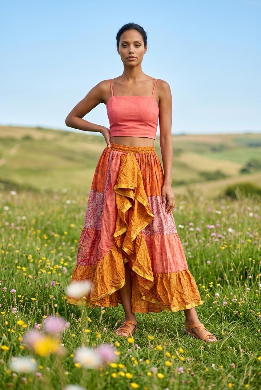 Pink belly dance skirt silk - Etsy 日本