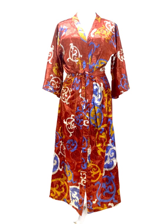 Kimono Robe Dressing Gown Wrap Hippy Festival Sari Silk Beach Cover up 8 14 Gift Etsy Canada