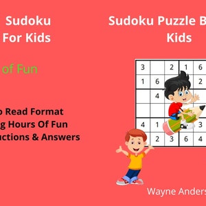 Sudoku Puzzle Book For Kids