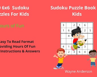 Sudoku Puzzle Book For Kids