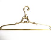 1 (one) Brass Clothes Hanger, Clothes Hangers, Antique French Coat hanger, Wedding dress hanger. #6ABG2EEK3