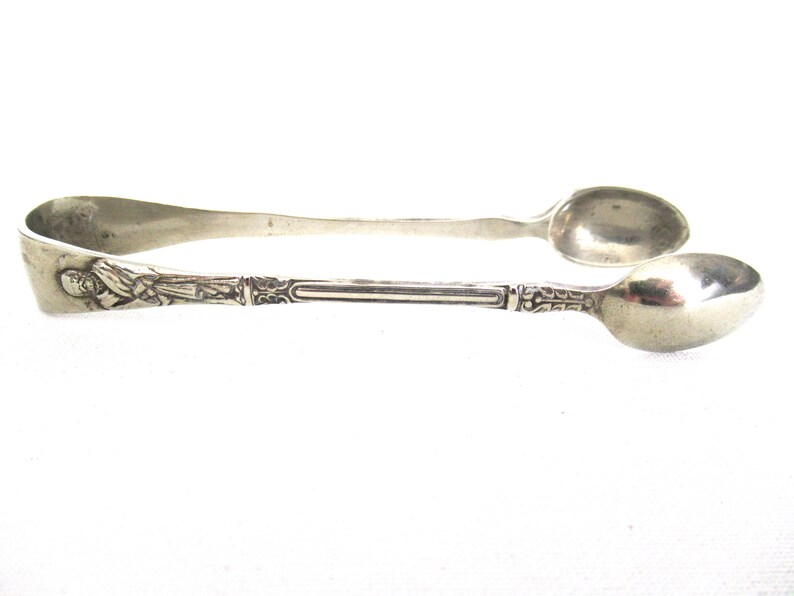 Vintage Decorated Sugar Tongs, Silver Plated E.P.N.S. 770G4BK12 Etsy