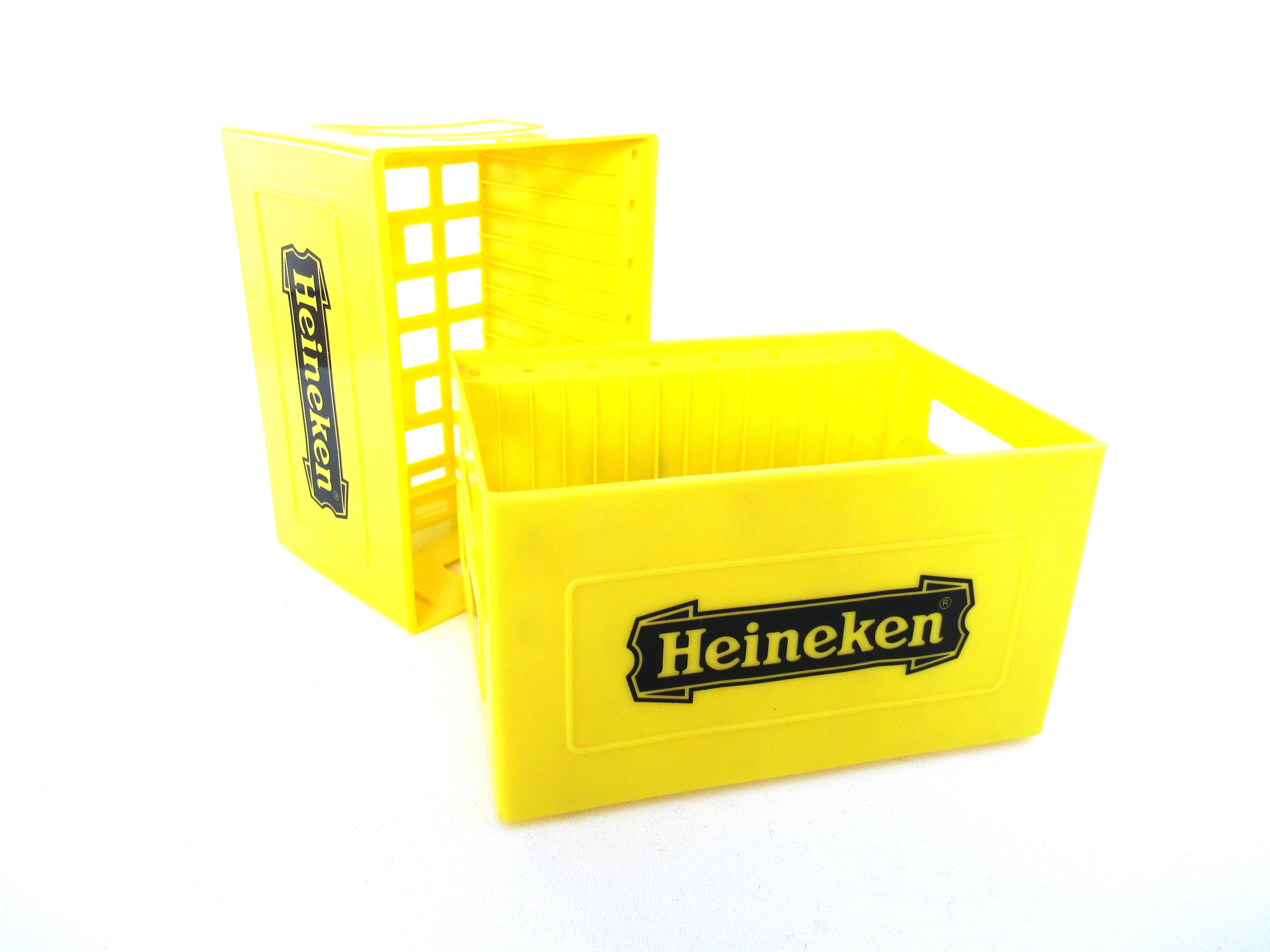 Vintage Heineken CD Rack Heineken Beer Crate Pair of Two - Etsy