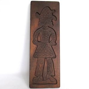 Wooden cookie mold. Speculaasplank, Gingerbread. #6ABG64K2