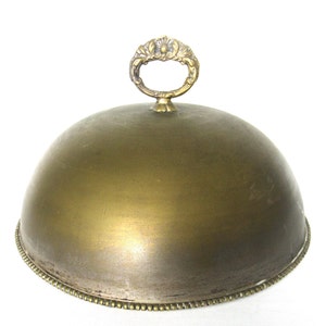 Antique cloche food cover dome. #962G3E7K4
