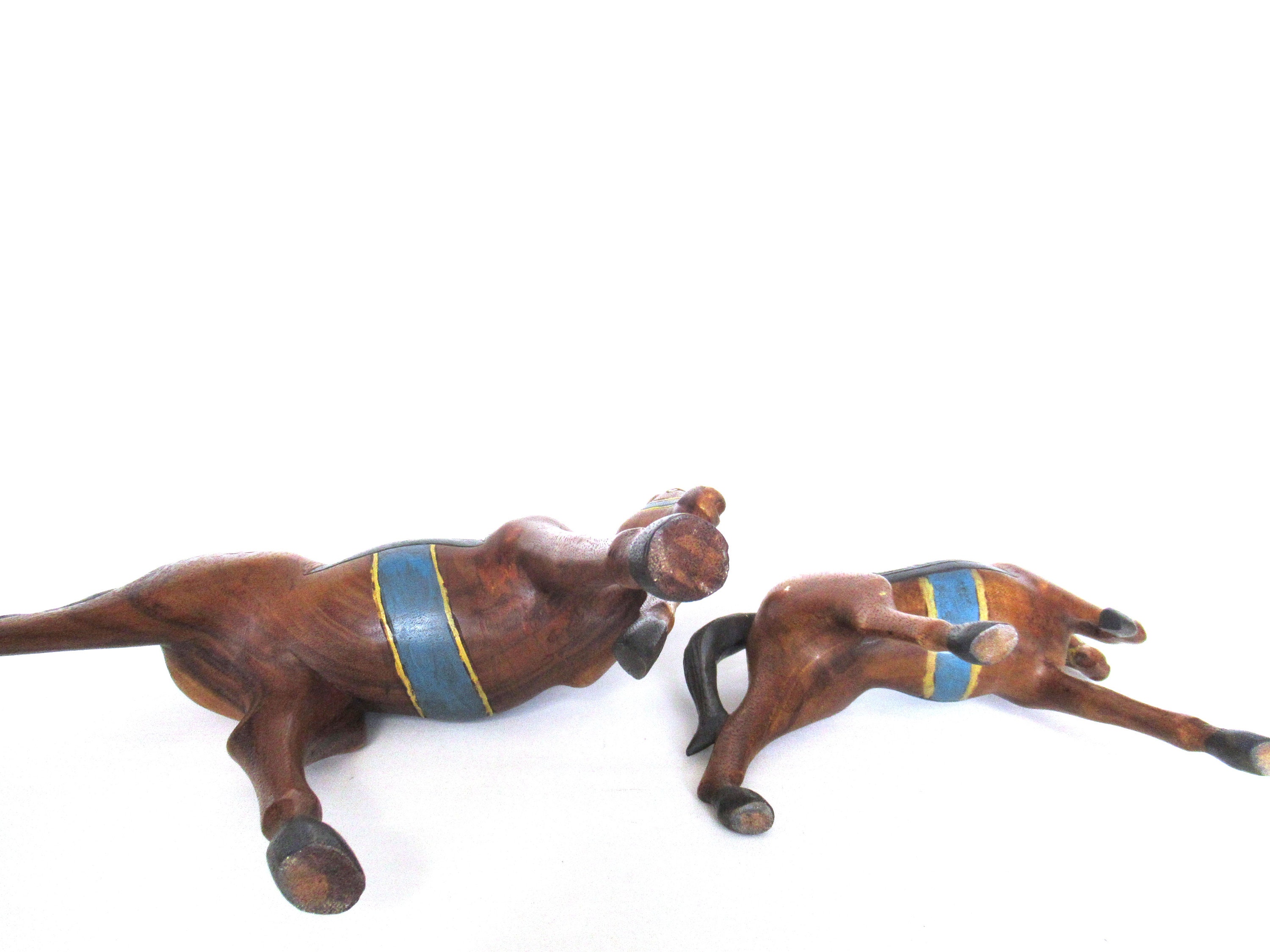 木製 ヴィンテージ 馬 ヴィンテージの木製の馬の像 - 乗馬。#905G514K9 - Etsy 日本