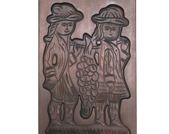 Gingerbread cookie mold - kitchen decor - bakery - springerle. #8A1G16EK4