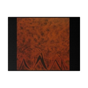 Matte Canvas, Stretched, 0.75&quot;