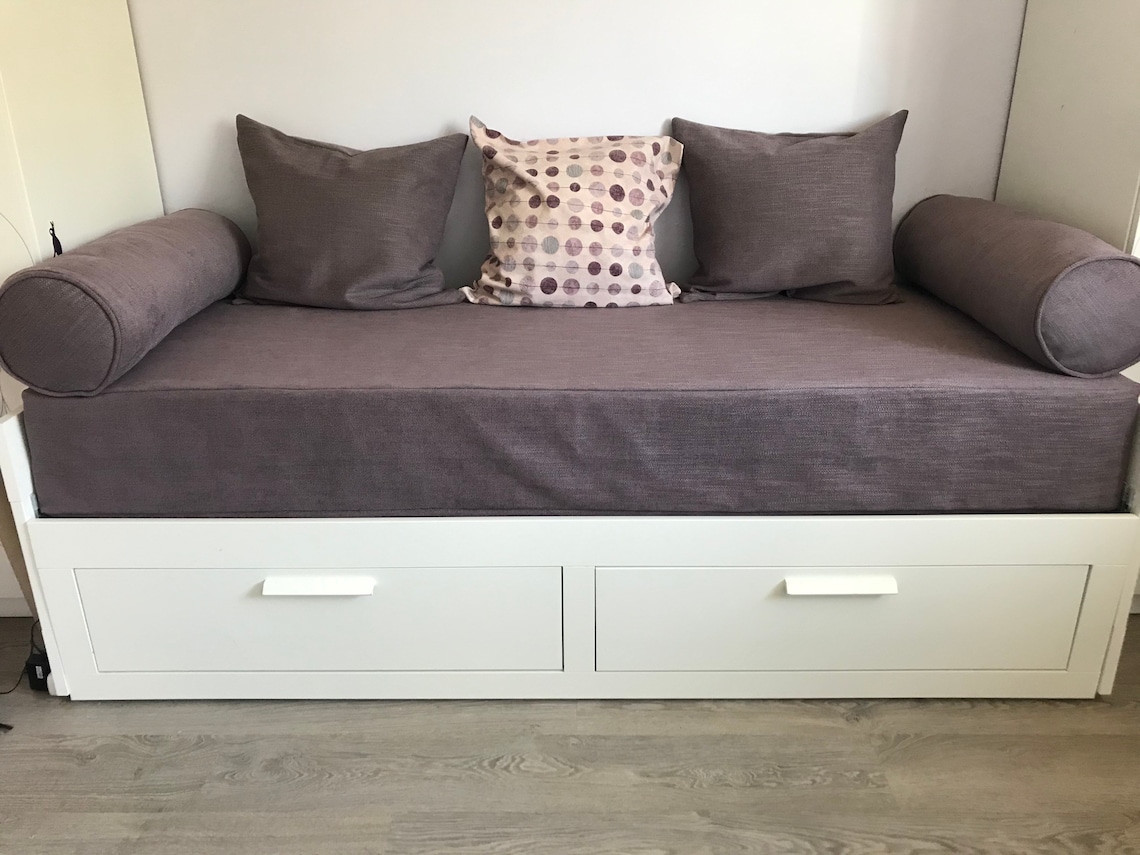 Mattress cover Ikea day bed set Slipcover Zipoff slipcover Etsy