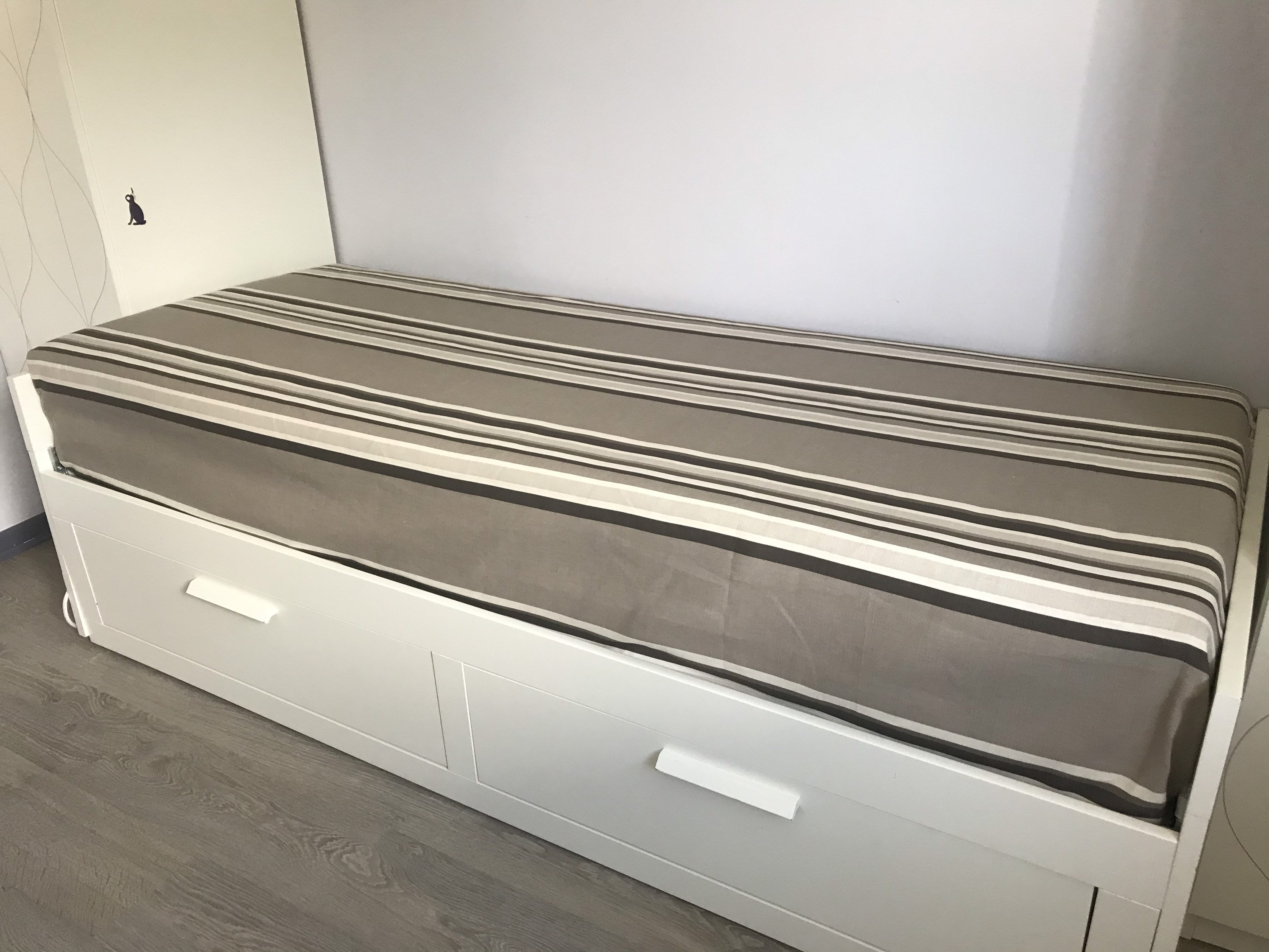 Mattress cover Ikea day bed cover guest room storage twin Etsy