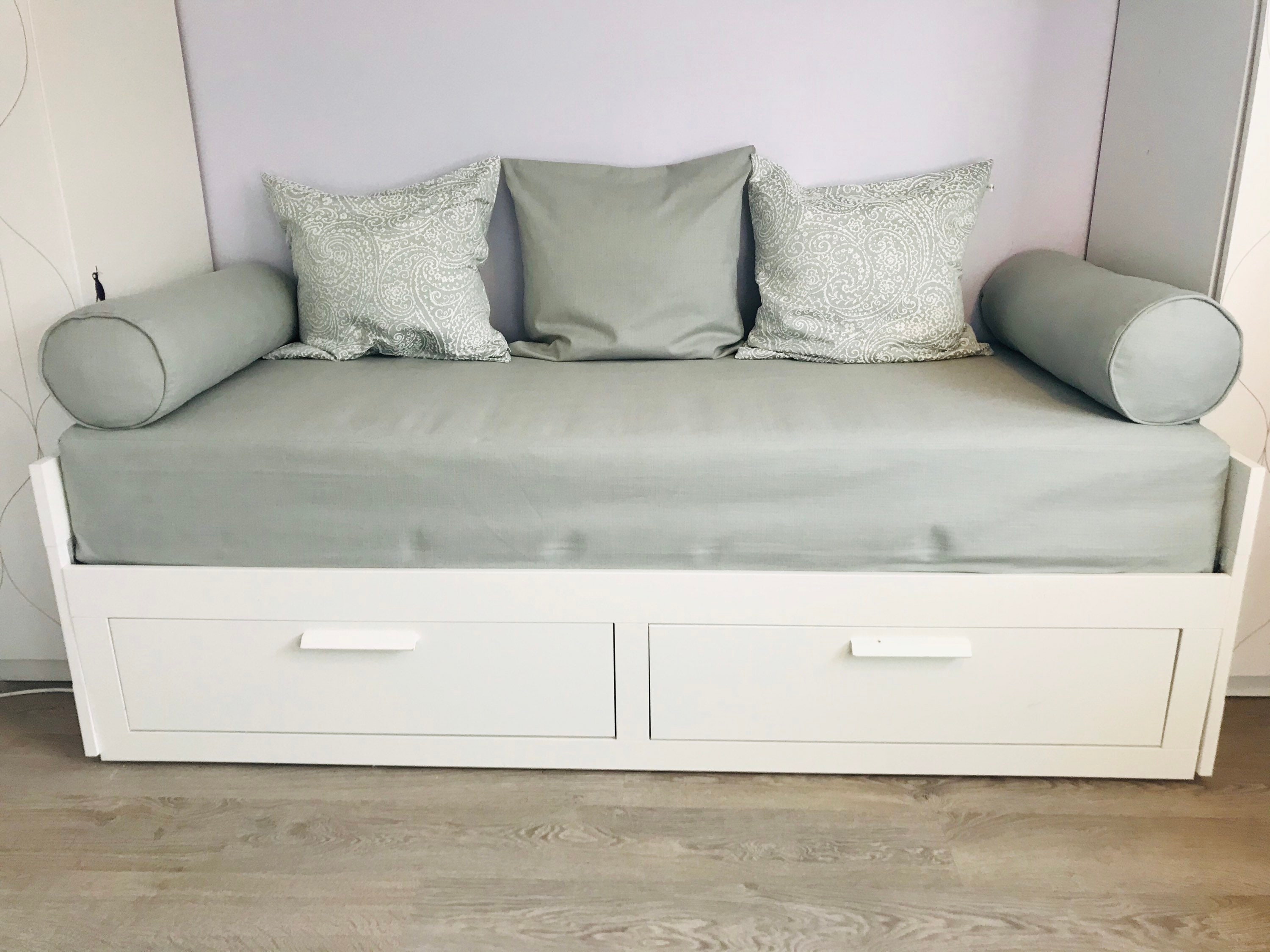 Day bed Hemnes storage set guest room Ikea bed Zipoff Etsy
