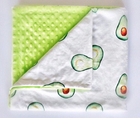 avocado baby blanket