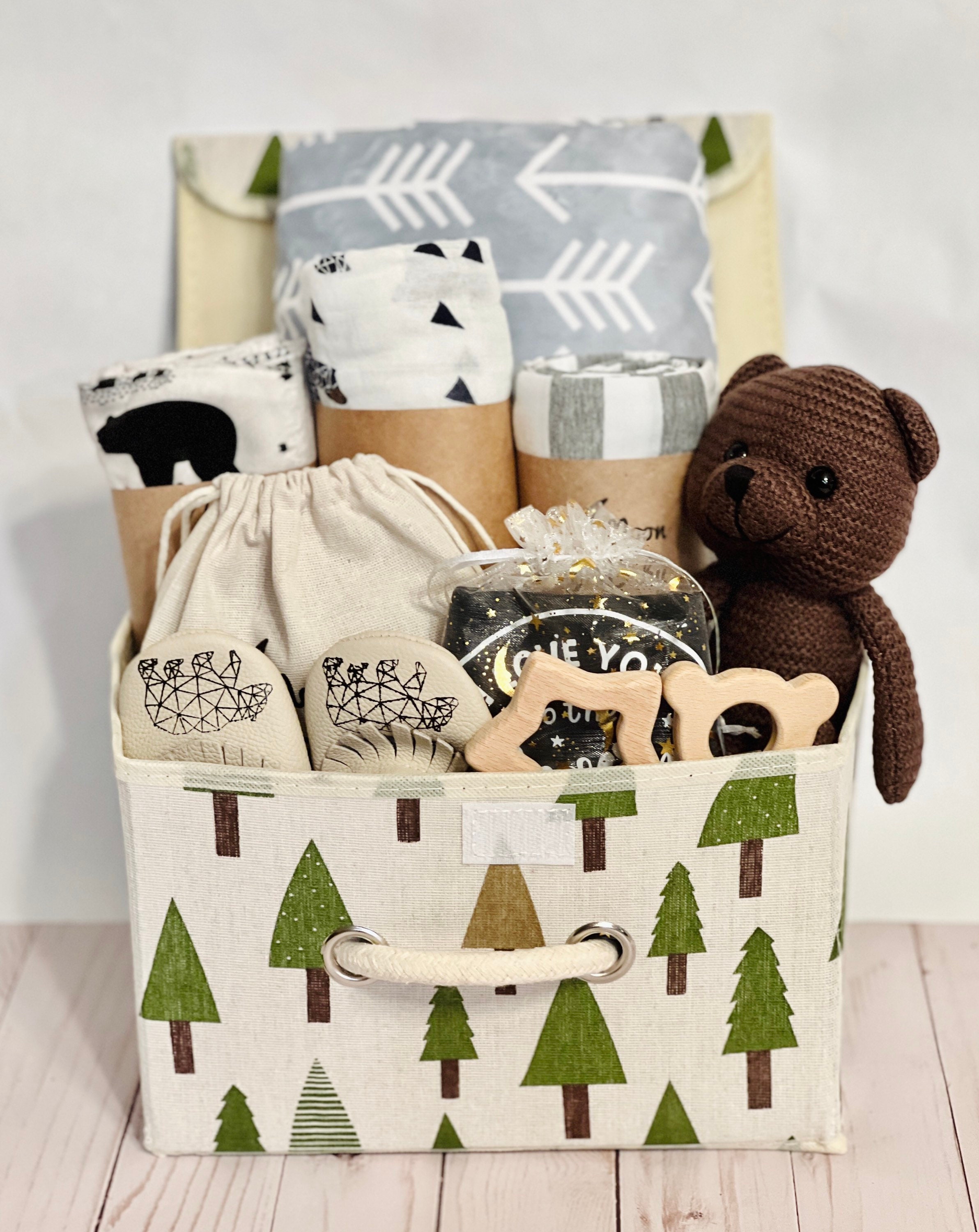 Forest Friends Gift Basket for Kids