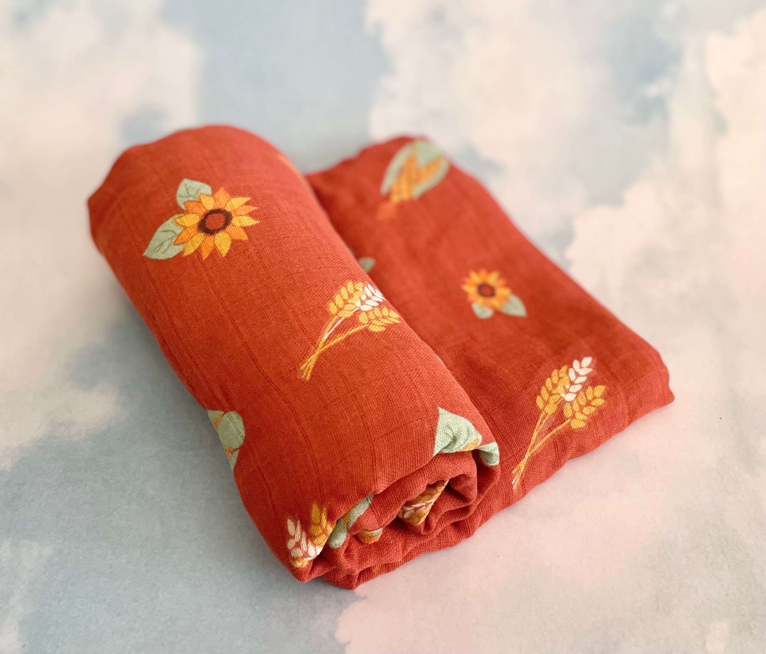 Large top bamboo muslin