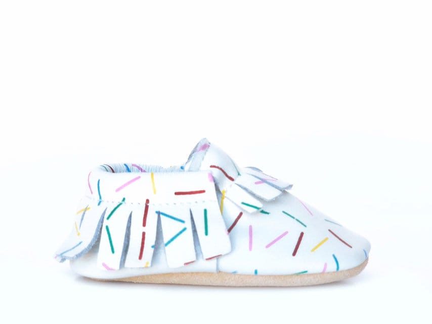 freshly picked donut moccasins