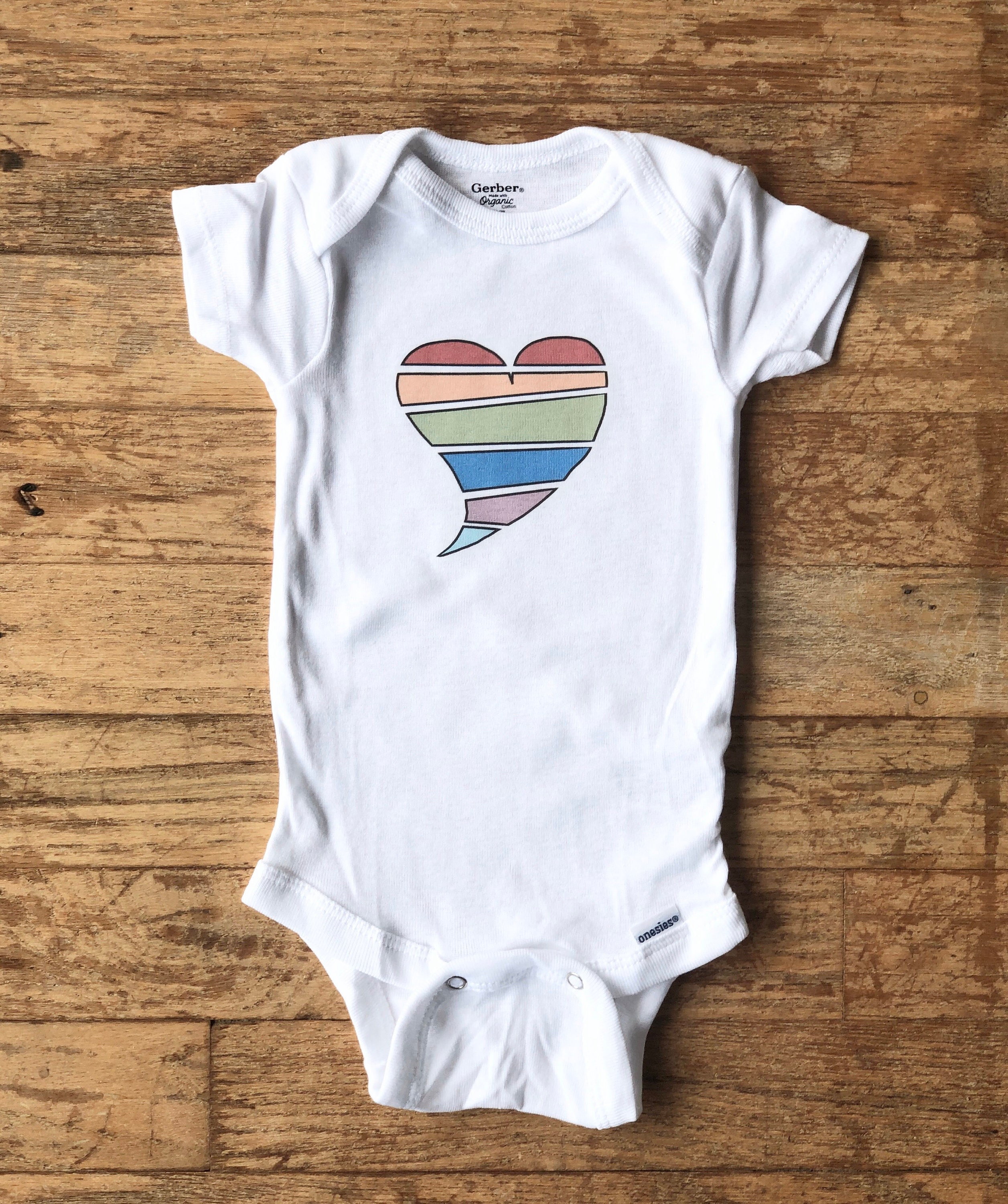 Organic Baby Onesie - Customizable - personalized