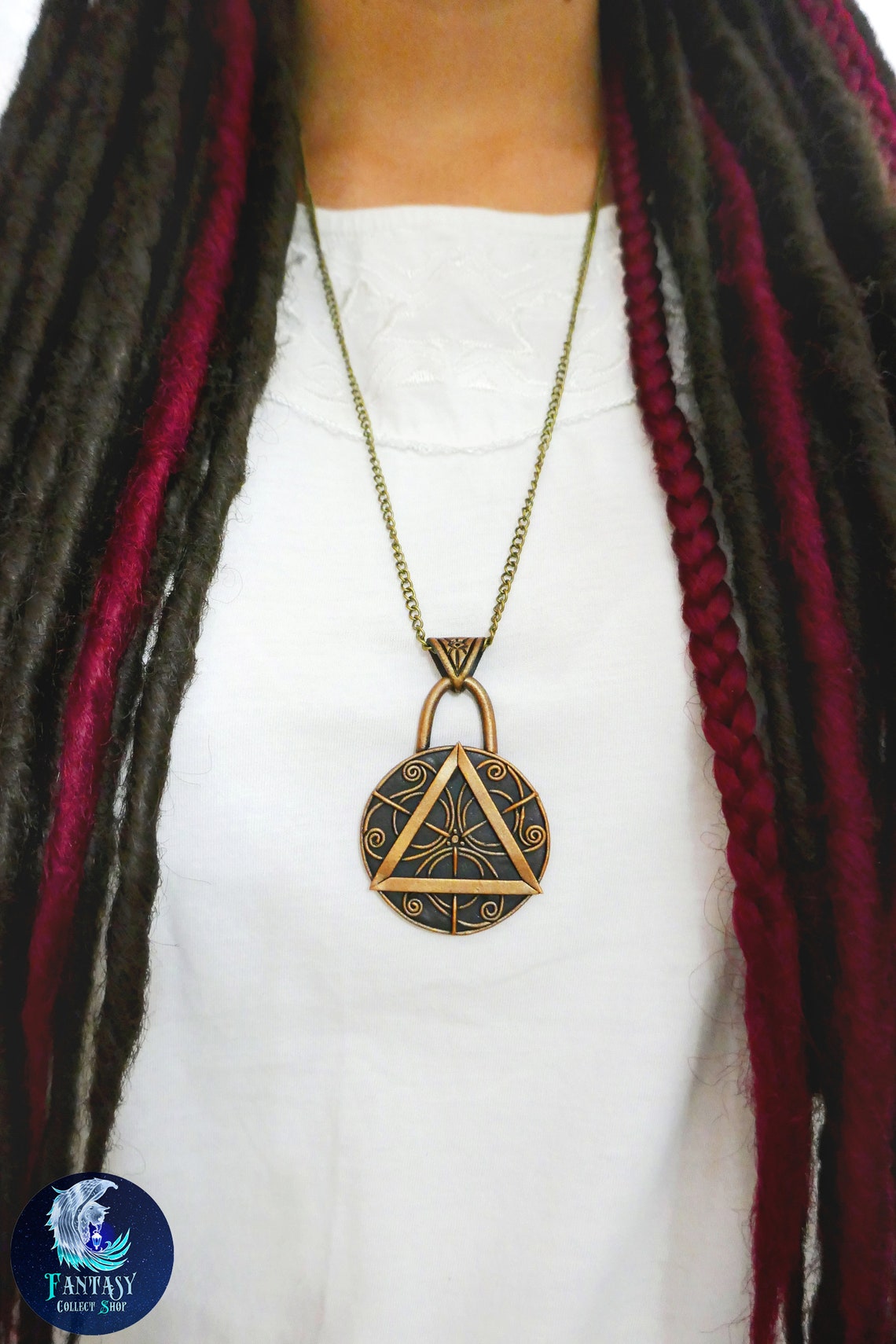 Amulet of Julianos The Elder Scrolls Necklace Skyrim cosplay Etsy