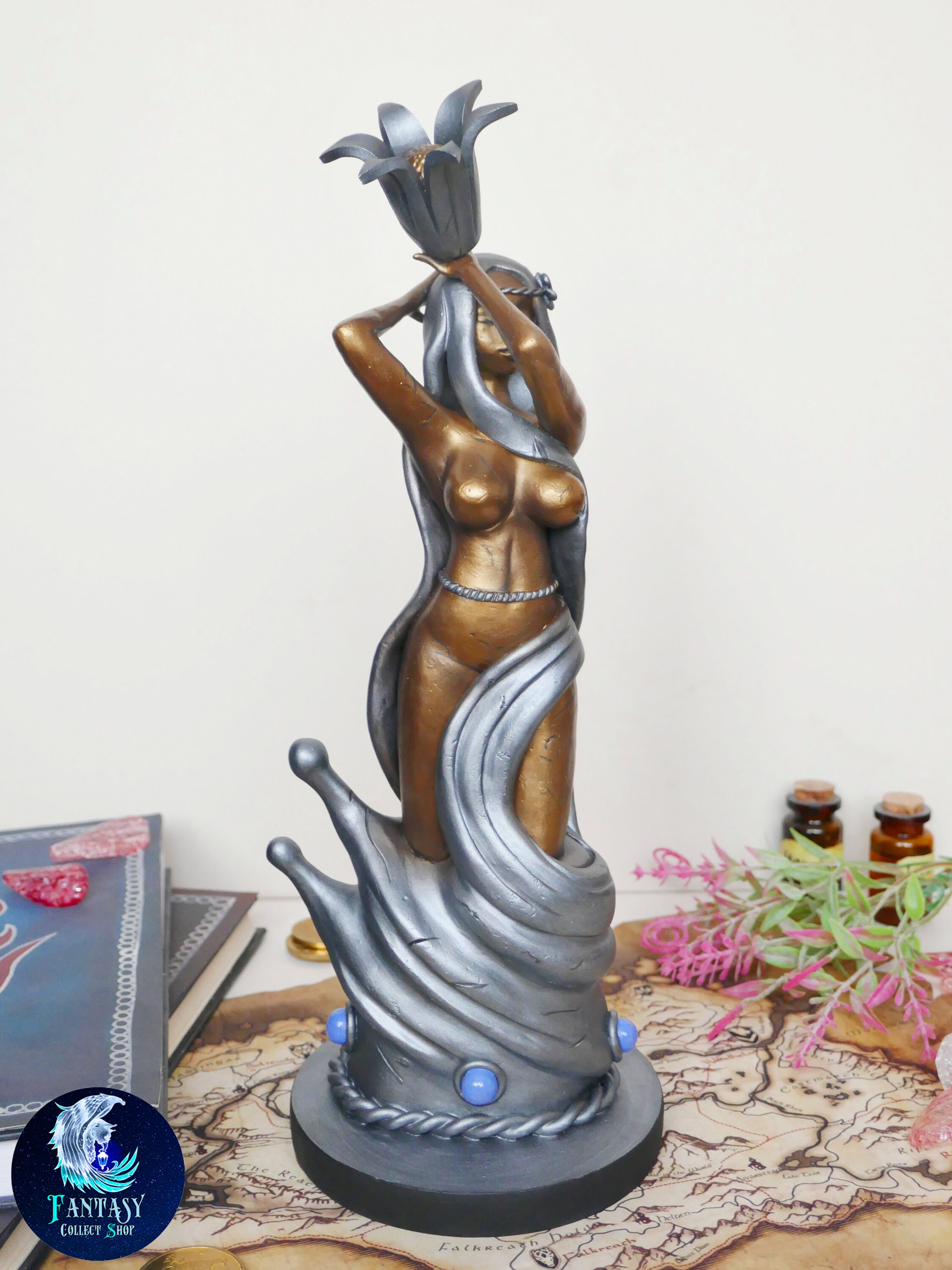Statue of Dibella figurine from The Elder Scrolls Skyrim Etsy