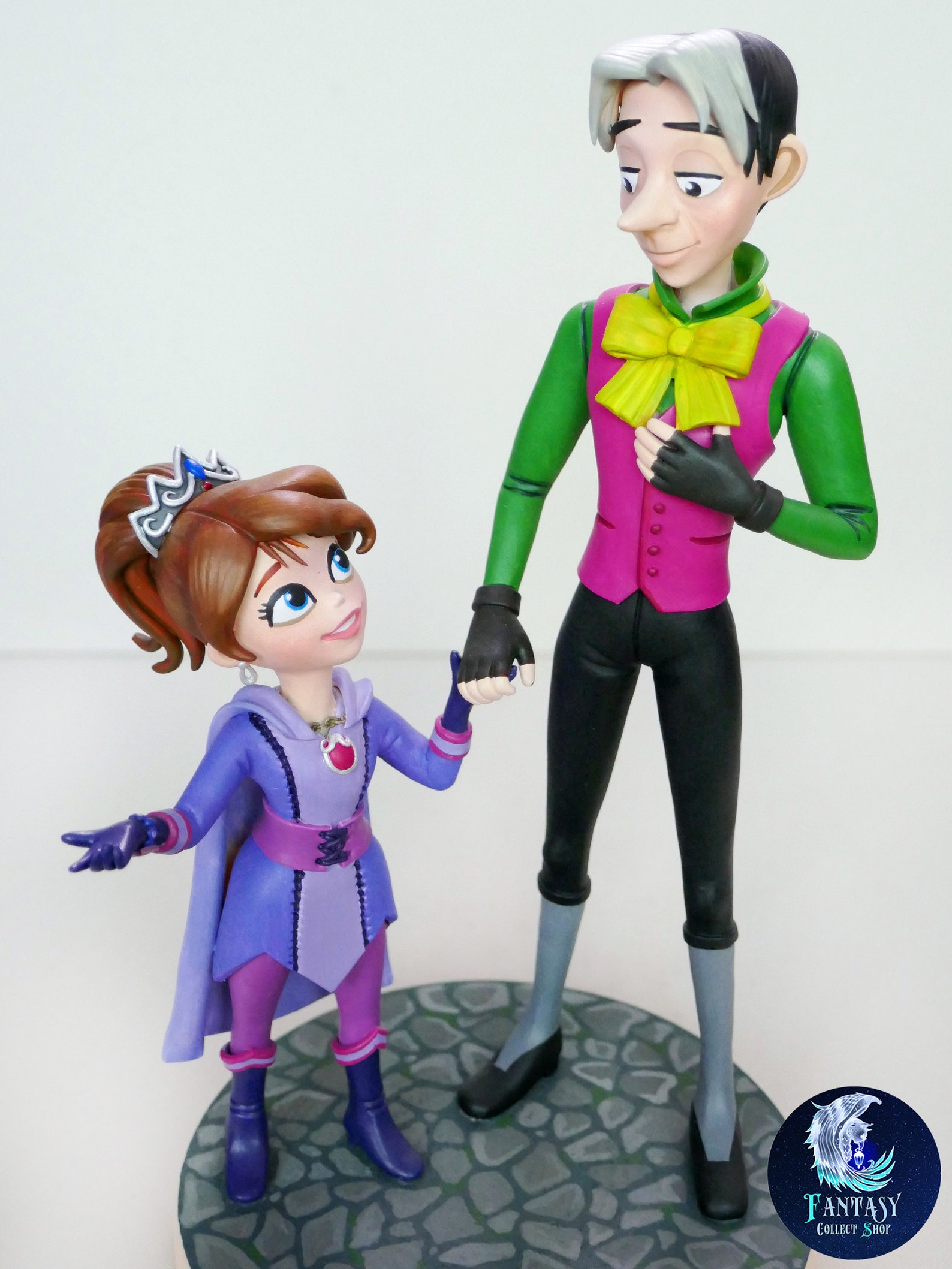 Sofia and Cedric figures from Sofia the first cartoon | Etsy
