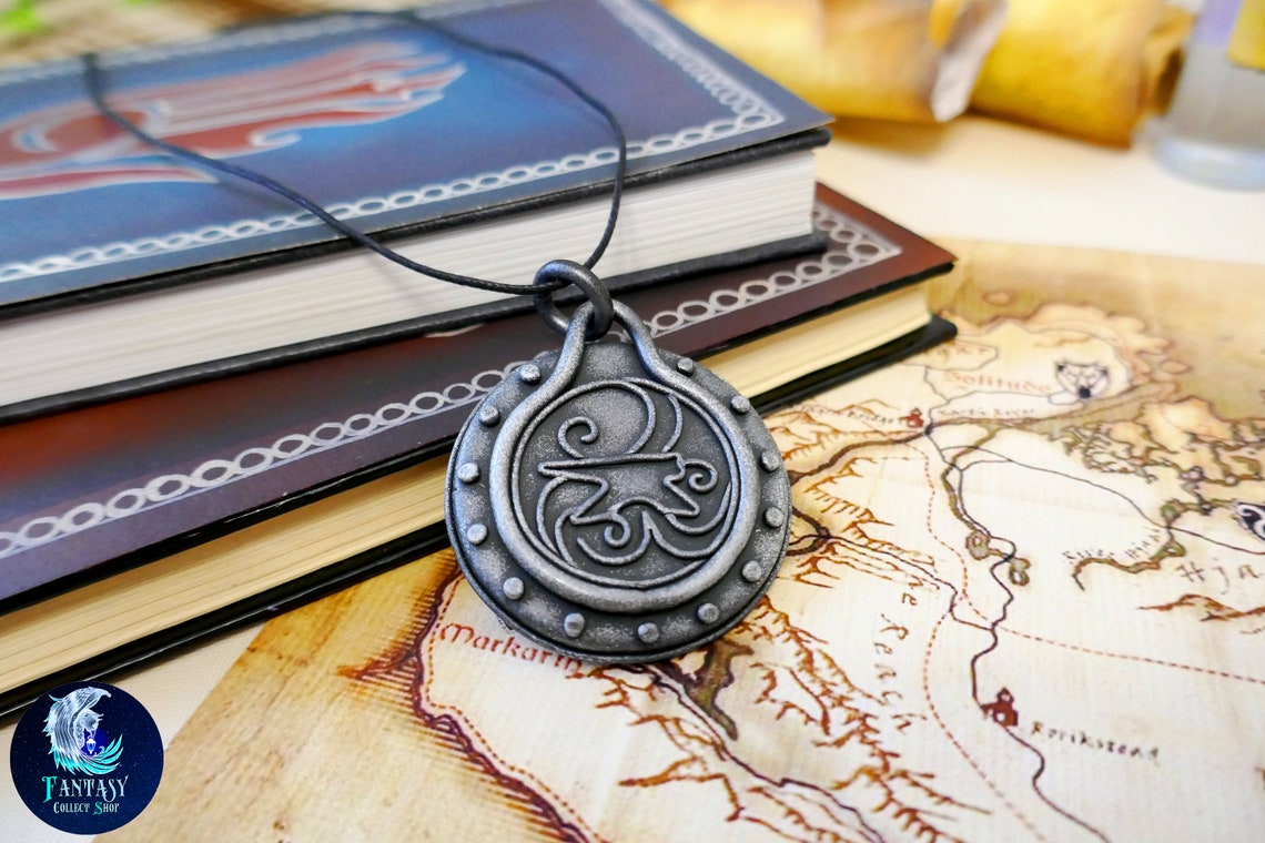 Amulet of Zenithar The Elder Scrolls Skyrim cosplay Skyrim Etsy