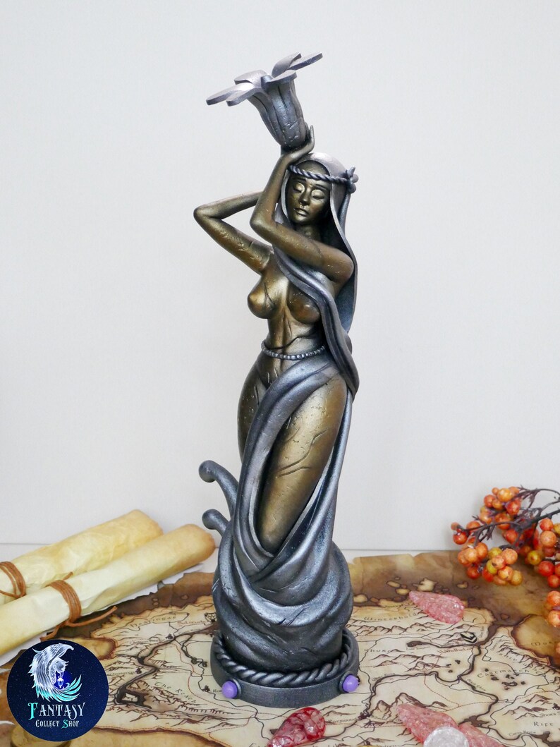 Statue of Dibella figurine from The Elder Scrolls Skyrim Etsy