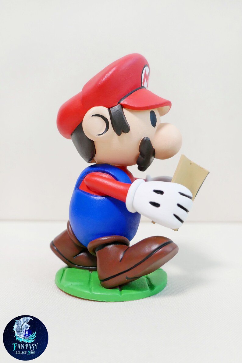 super mario miniature figures