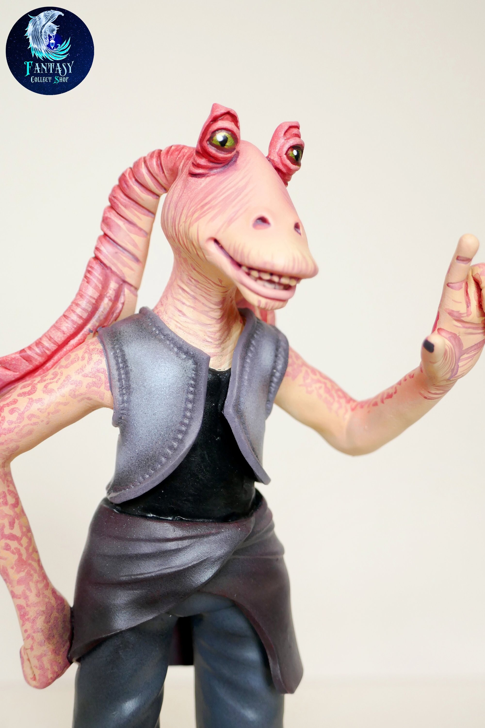 Pot Jar Binks Figurine Star Wars figure JarJar Binks figure Etsy