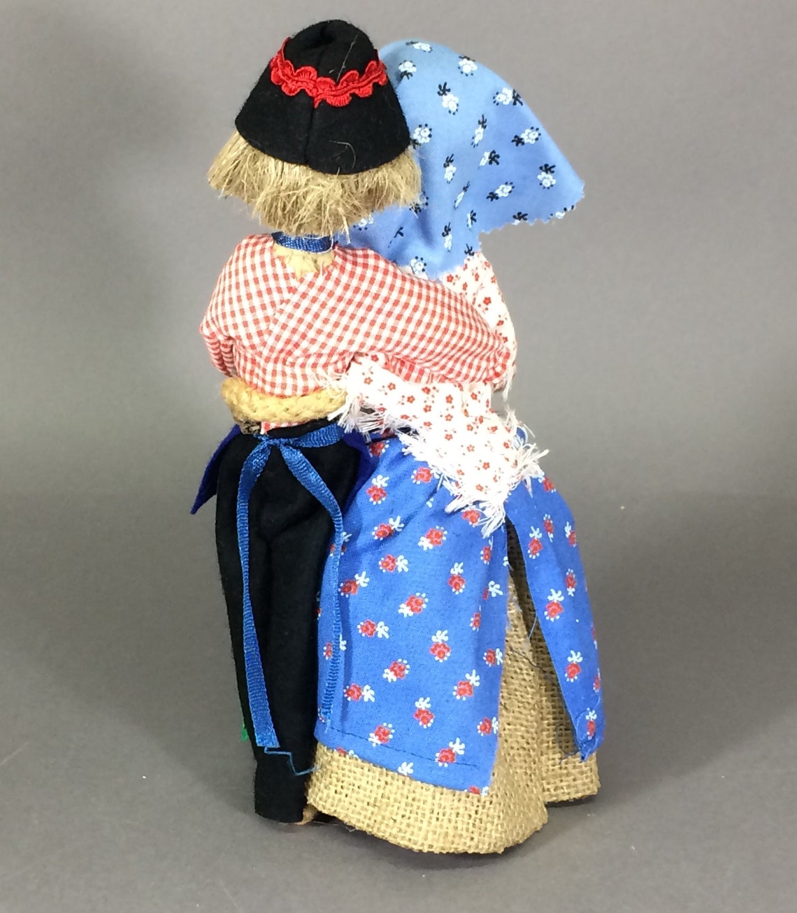 German Rupfen Puppen Dolls Vintage Folk Art Burlap Dolls - Etsy Norway