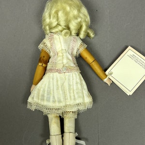 Claire Jolie Doll by Wendy Lawton 7.5 Porcelain Head & image 5