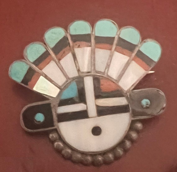 Zuni Native American attr. Mary Kallestewa Pin & … - image 6