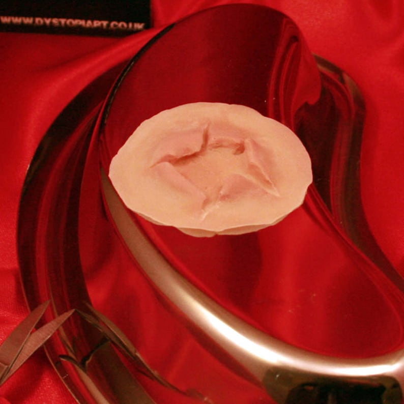 Bullet Stab Wound Deep & Detailed Latex Prosthetic Scar Theater, Am