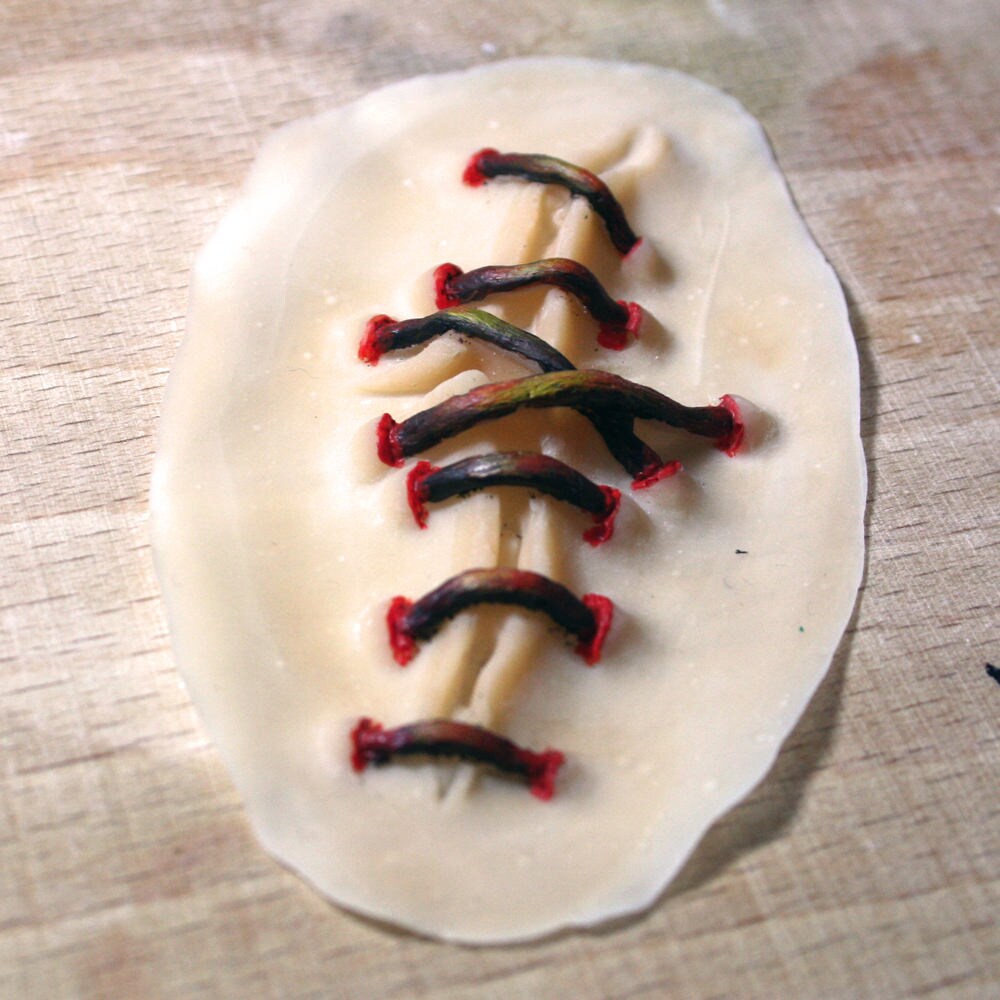 Stitches Deep and Detailed Latex Prosthetic Scar for Theater Etsy