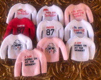 swiftie elf christmas sweaters