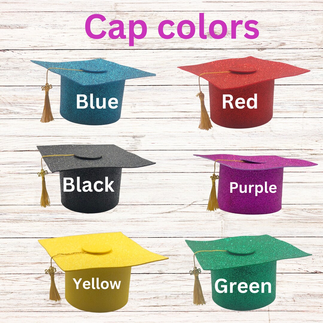 Glitter Graduation Cap - Etsy
