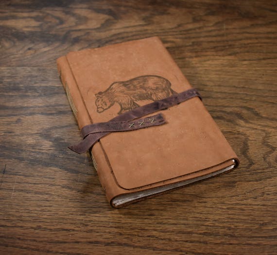 The Wanderer Leather Journal - Bear