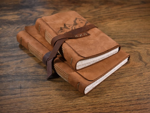 The Wanderer Leather Journal - Mountains