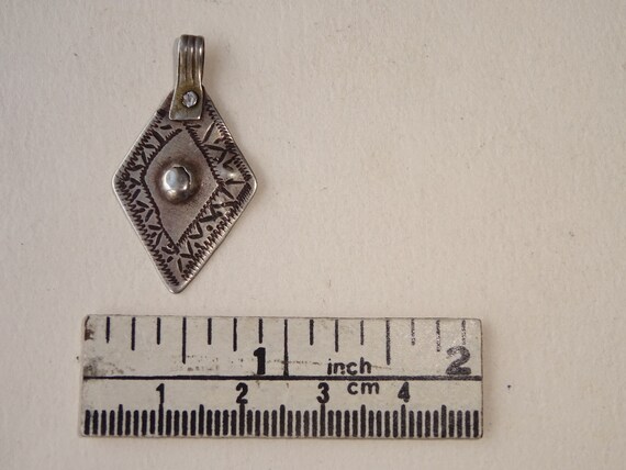 Small Antique Silver Pendants / Charms, Morocco, … - image 9