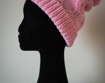 Handmade knitted hat