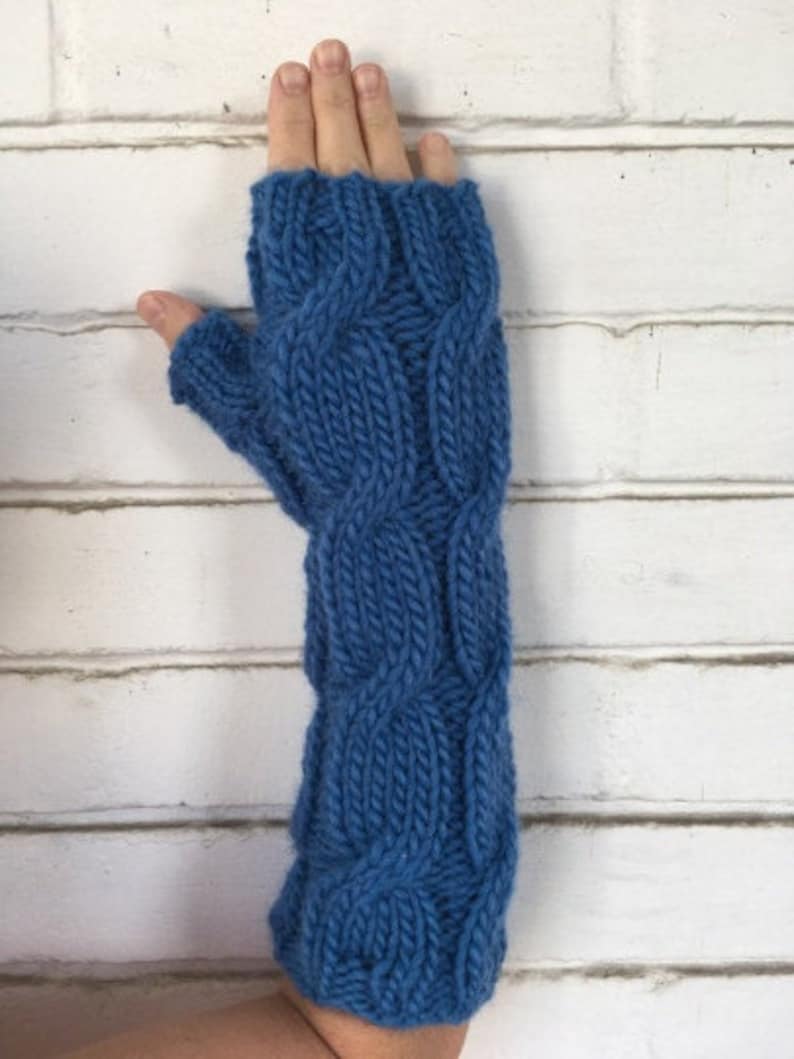 Fingerless Gloves / Arm Warmers / Fingerless Mittens image 3