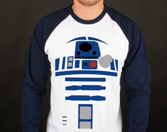 Star wars t-shirt,Star wars tee, R2D2 tee, jedi tee, jedi t-shirt, apparel, clothing, top, 100% cotton made in Italy