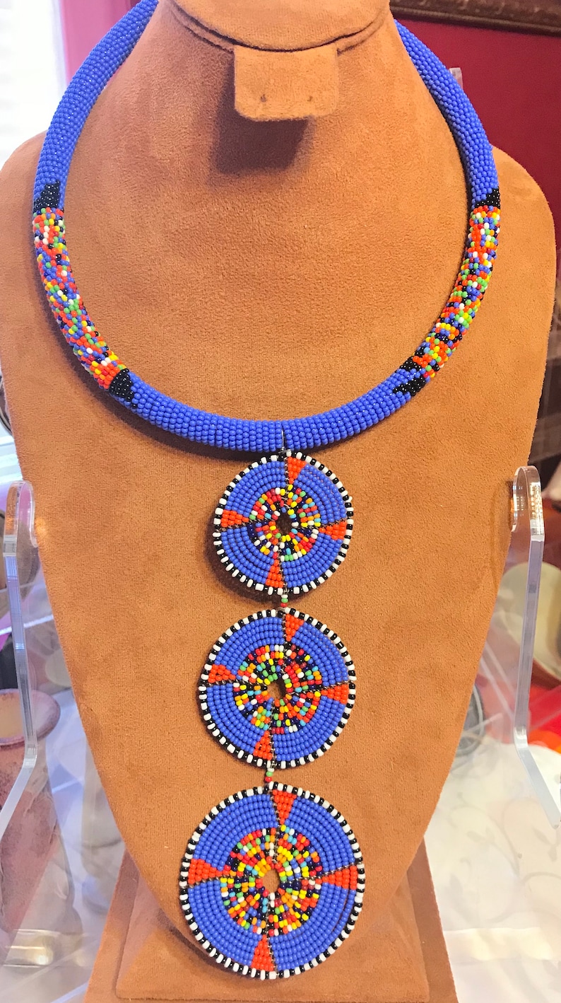 African Maasai Beaded Necklaces