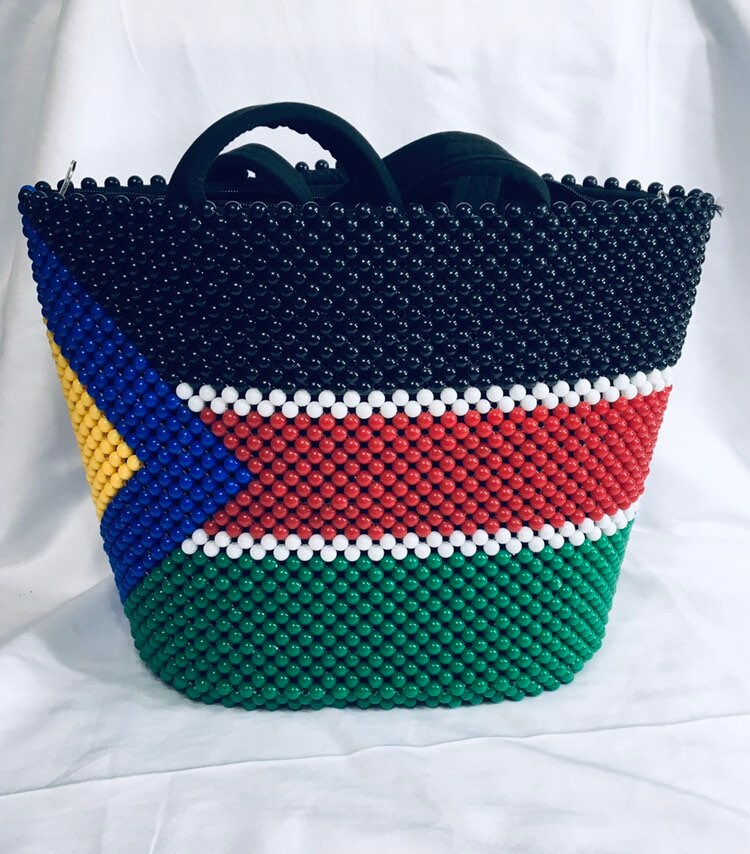 Kenyan Beaded Handbag