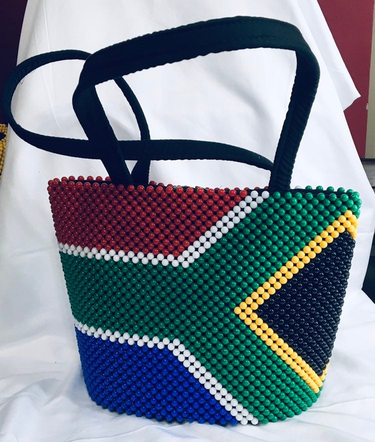 Kenyan Beaded Handbag