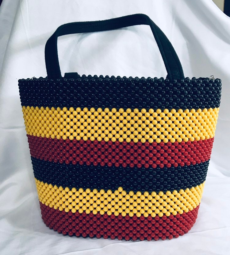 Kenyan Beaded Handbag
