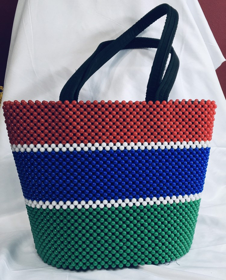 Kenyan Beaded Handbag