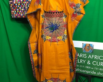 African Long Ankara Kaftan dresses