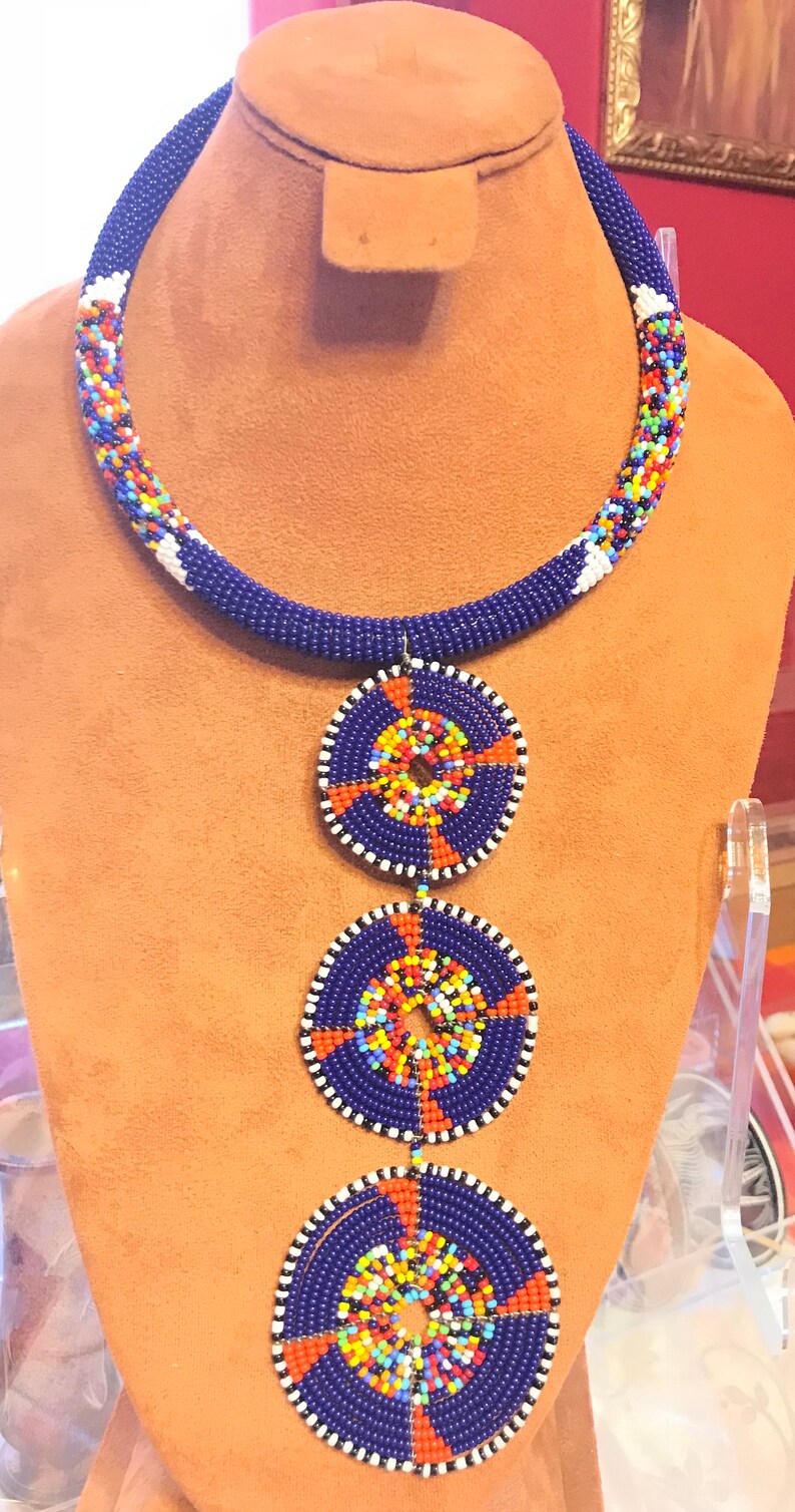 African Maasai Beaded Necklaces