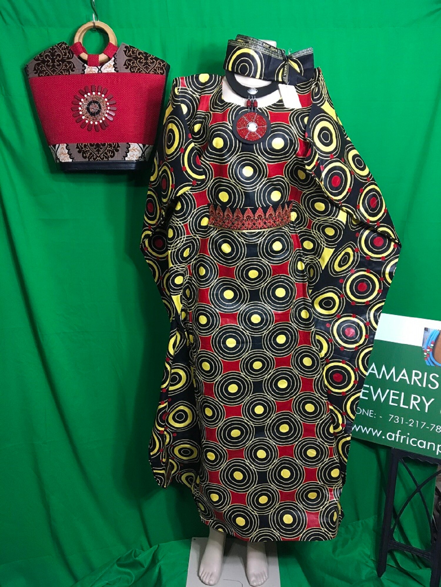 ankara kaftan with stones
