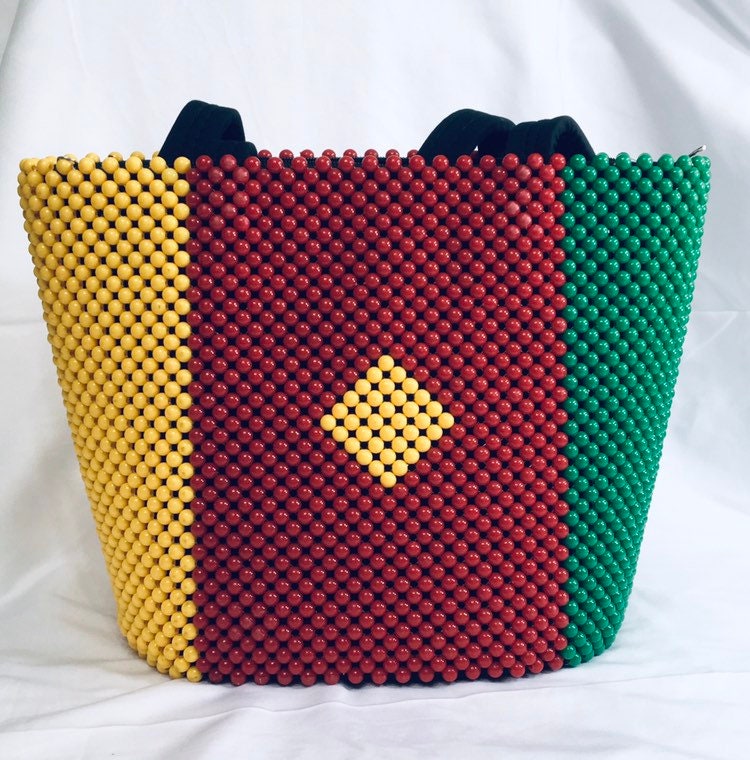Kenyan Beaded Handbag